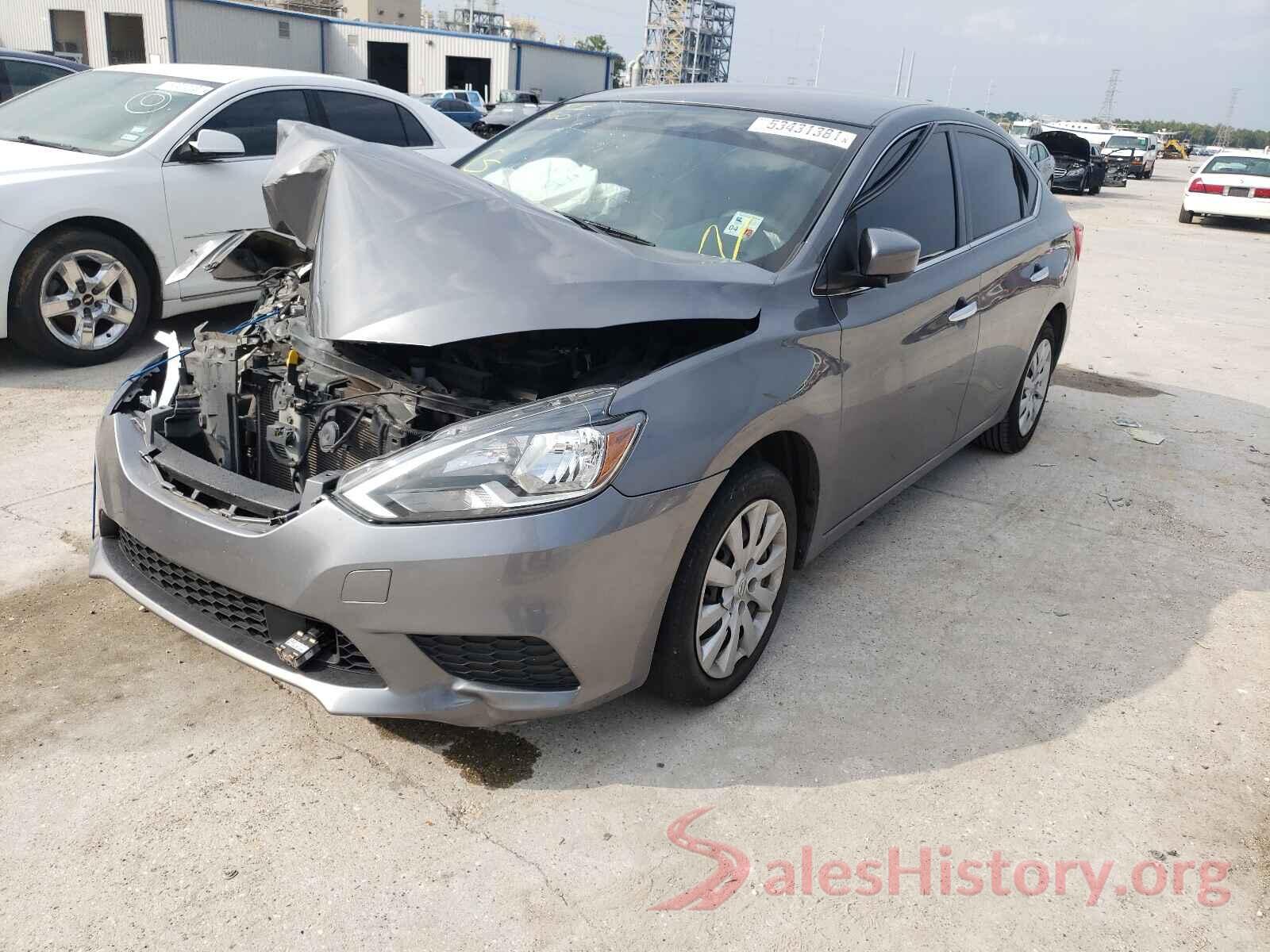 3N1AB7AP6KY227014 2019 NISSAN SENTRA