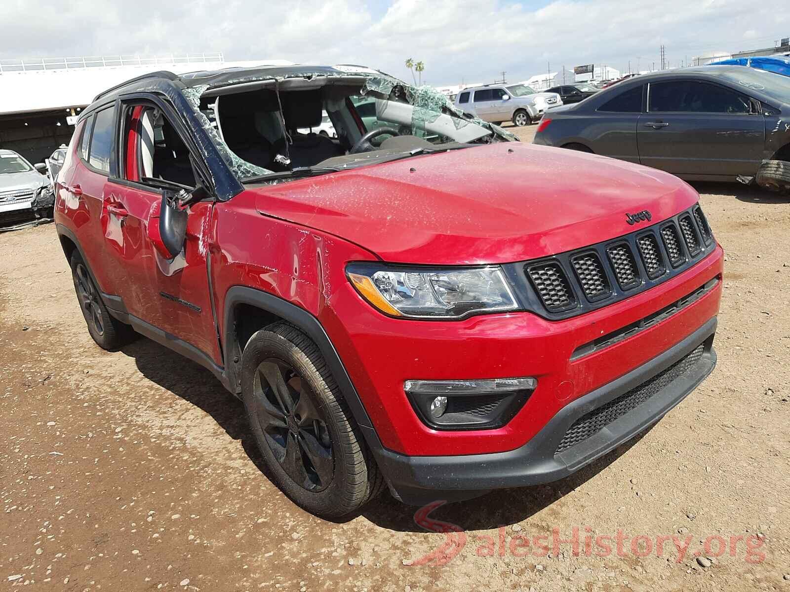 3C4NJCBB9JT407371 2018 JEEP COMPASS