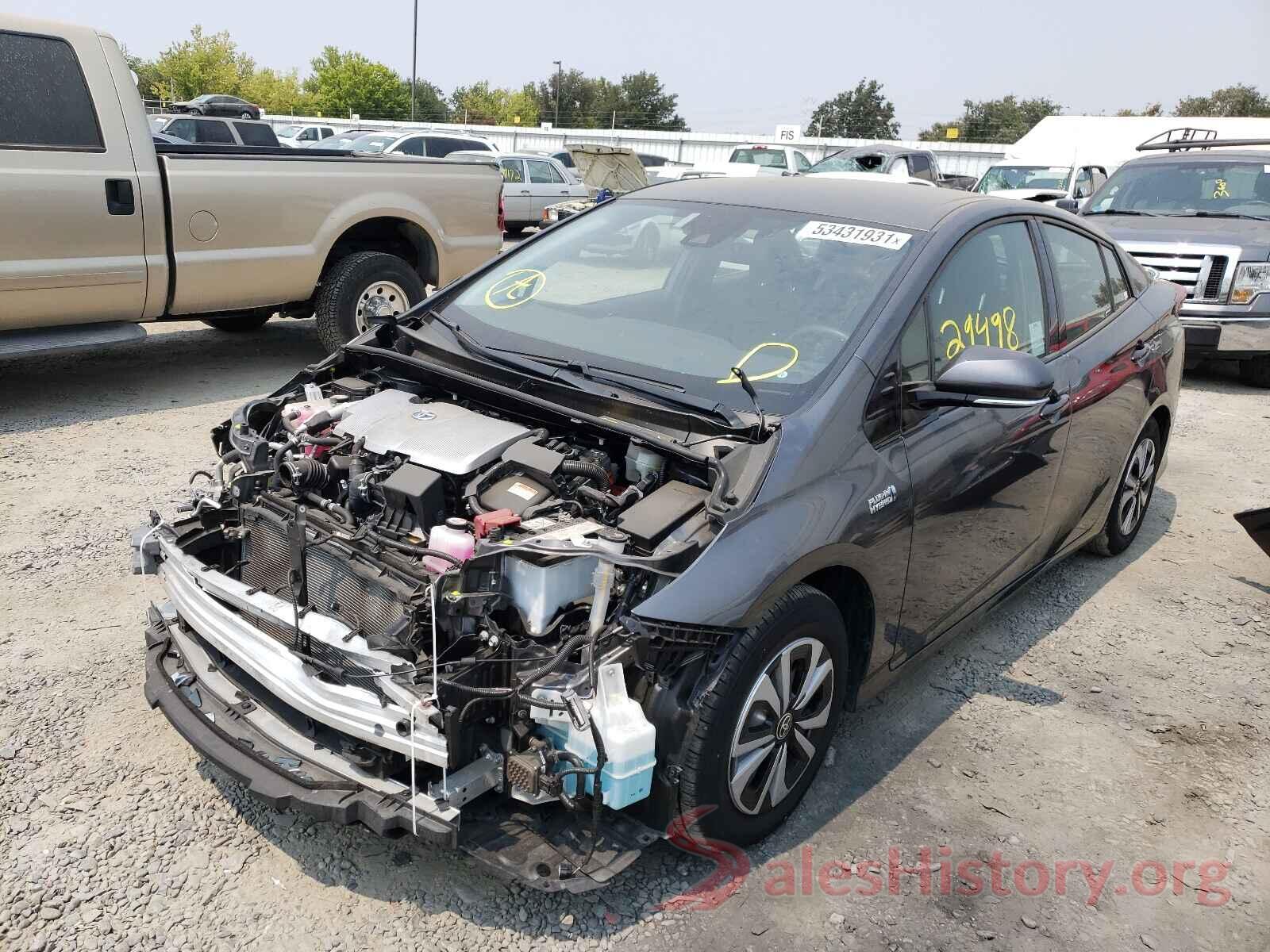 JTDKARFP0H3064757 2017 TOYOTA PRIUS