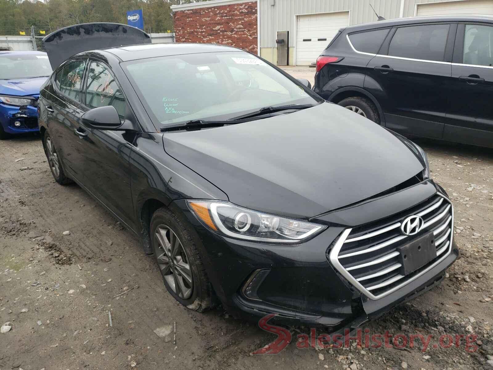 5NPD84LF8JH342060 2018 HYUNDAI ELANTRA