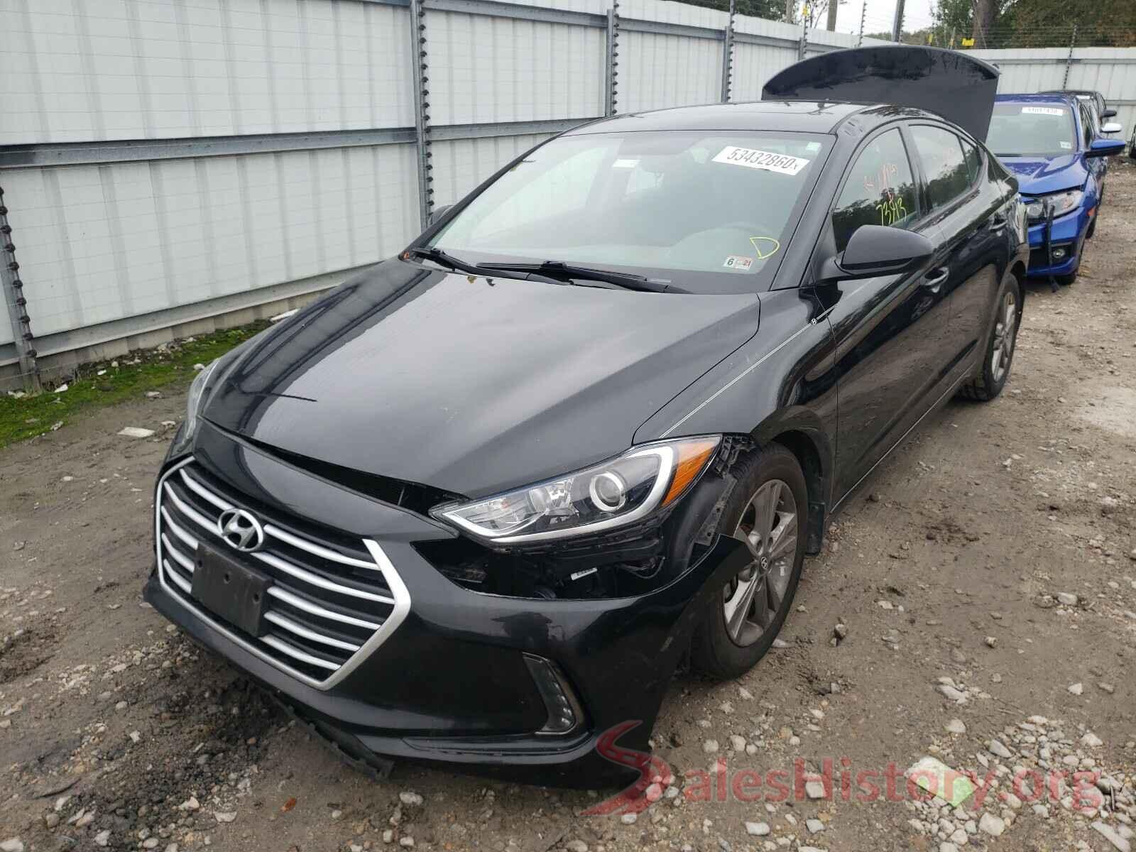 5NPD84LF8JH342060 2018 HYUNDAI ELANTRA