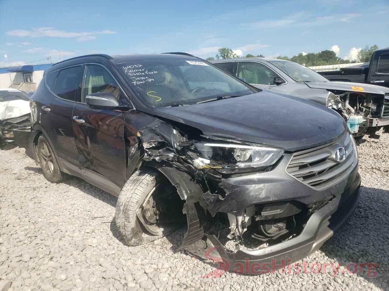 5XYZU3LB4HG484058 2017 HYUNDAI SANTA FE