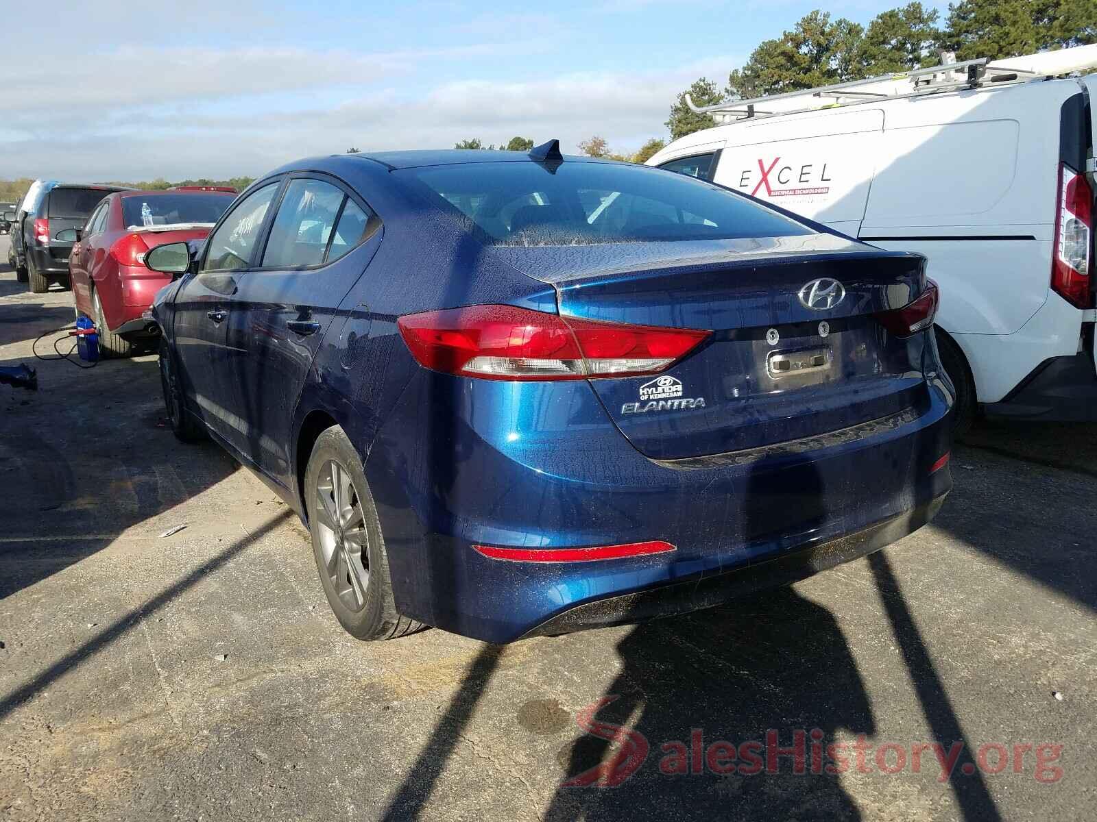 5NPD84LF7JH250096 2018 HYUNDAI ELANTRA