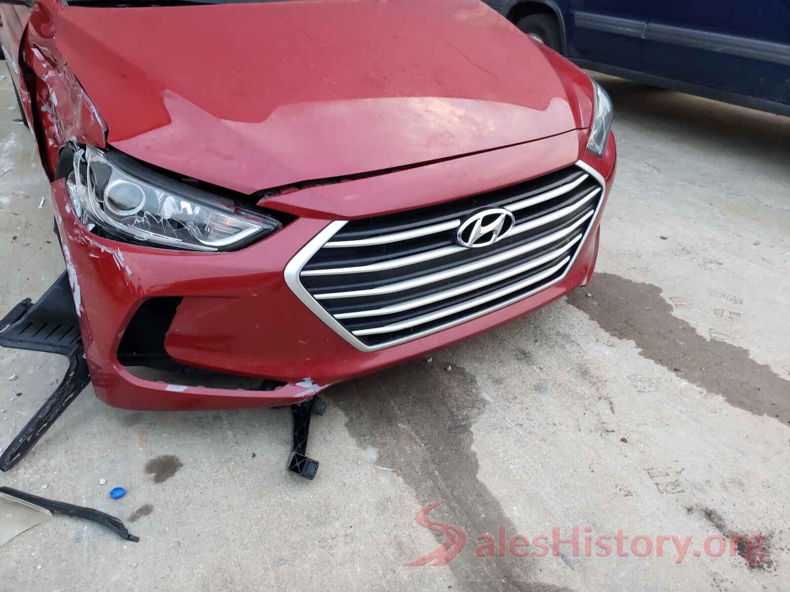 5NPD84LF2HH138512 2017 HYUNDAI ELANTRA