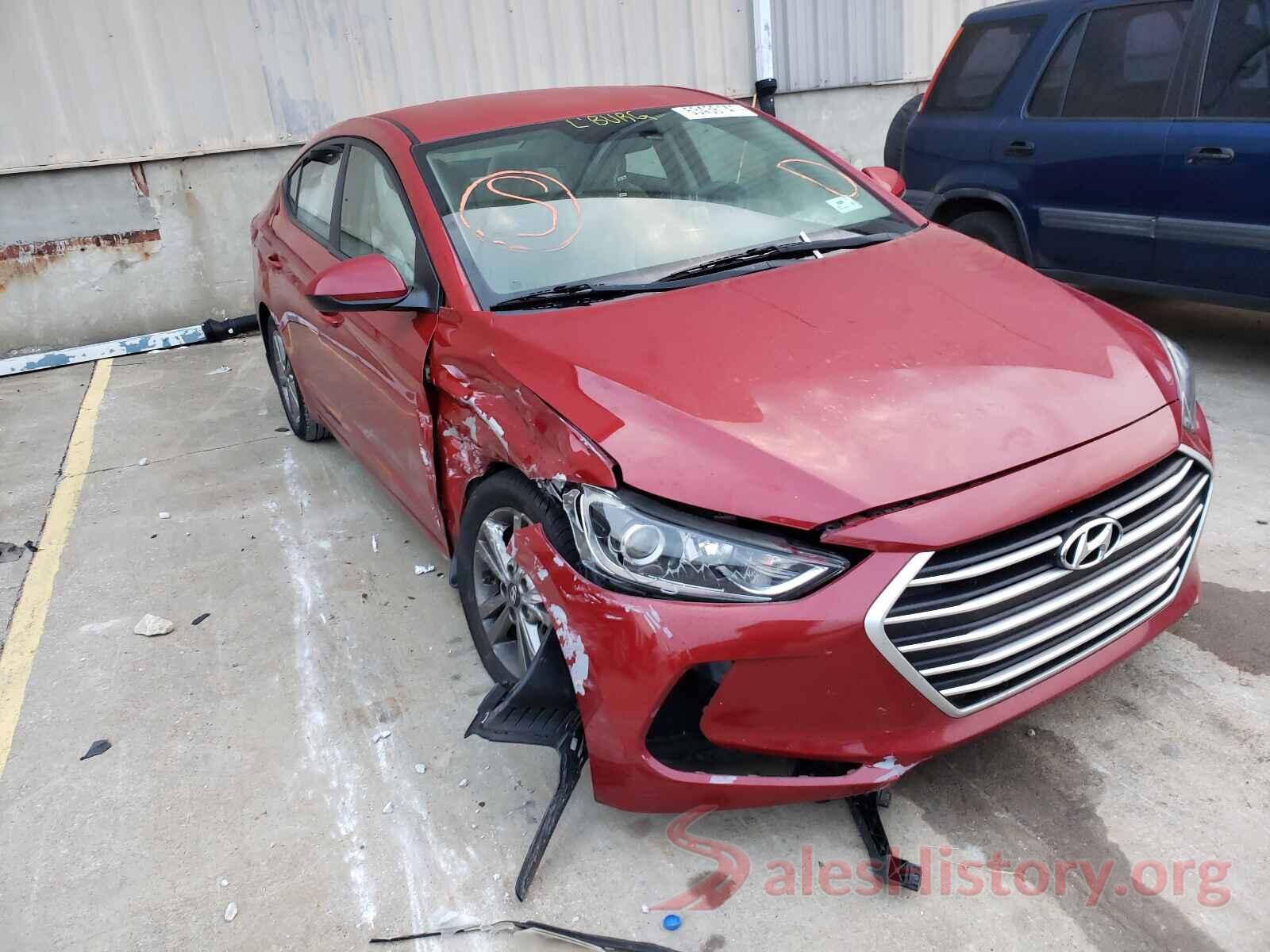 5NPD84LF2HH138512 2017 HYUNDAI ELANTRA