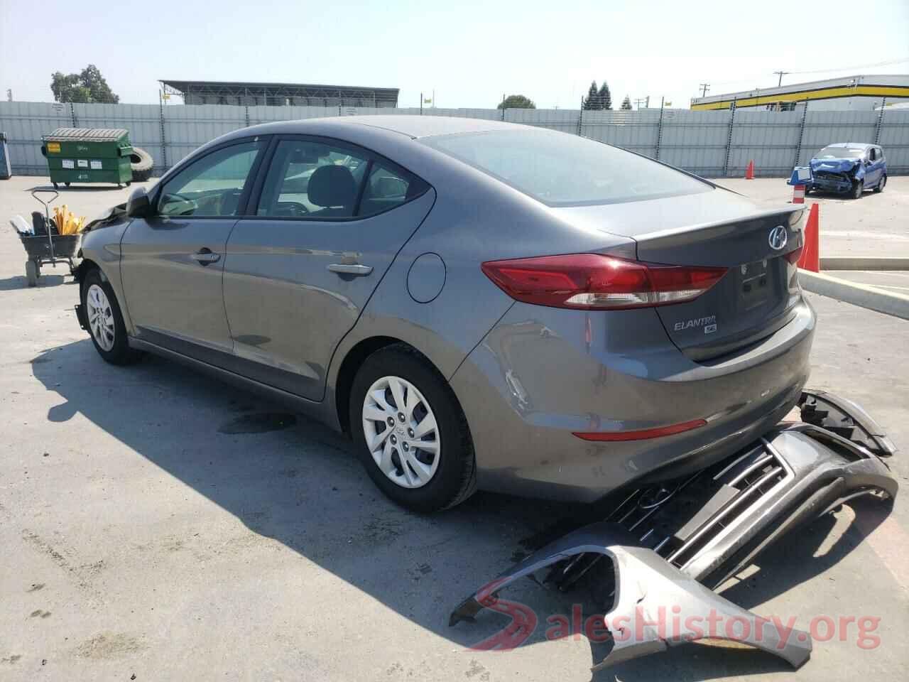 5NPD74LF8JH345818 2018 HYUNDAI ELANTRA