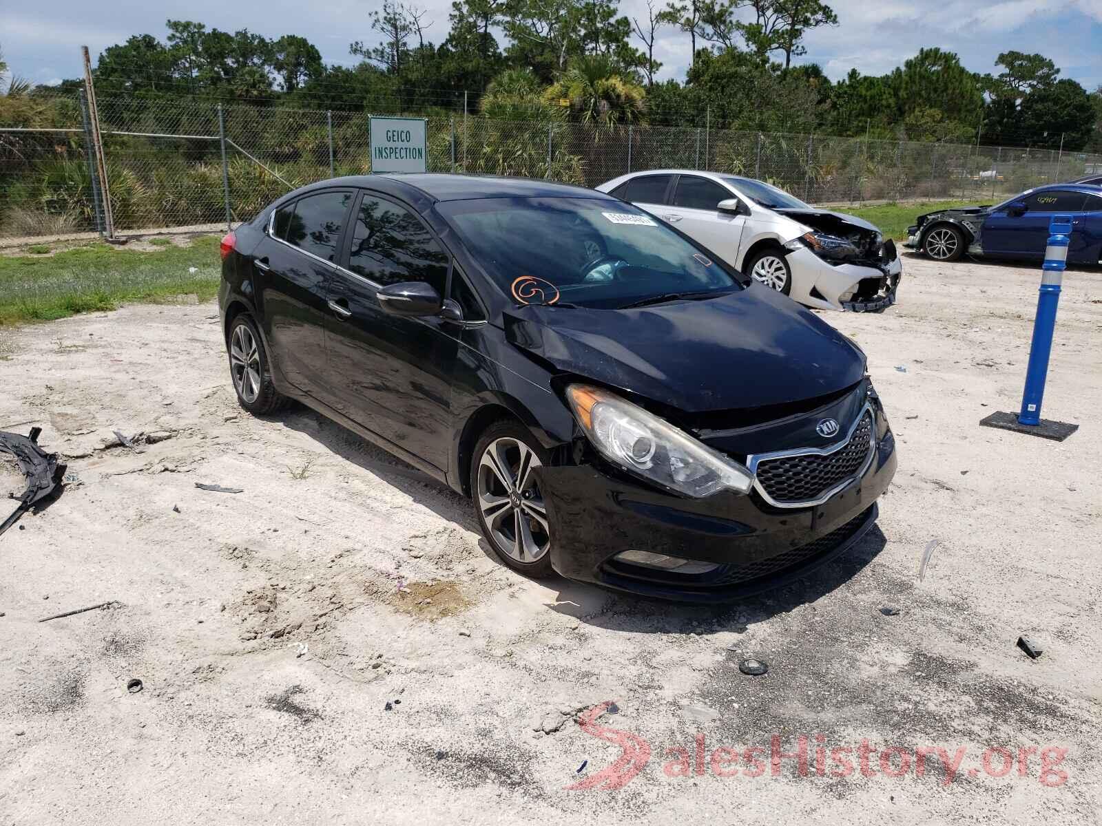 KNAFX4A83G5444971 2016 KIA FORTE