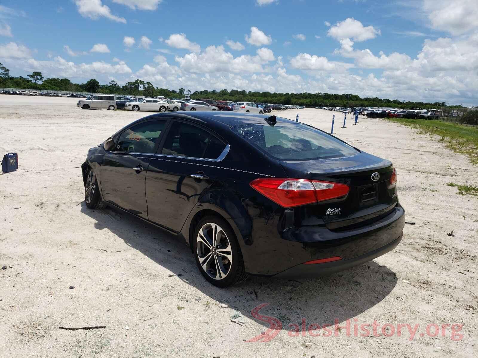 KNAFX4A83G5444971 2016 KIA FORTE