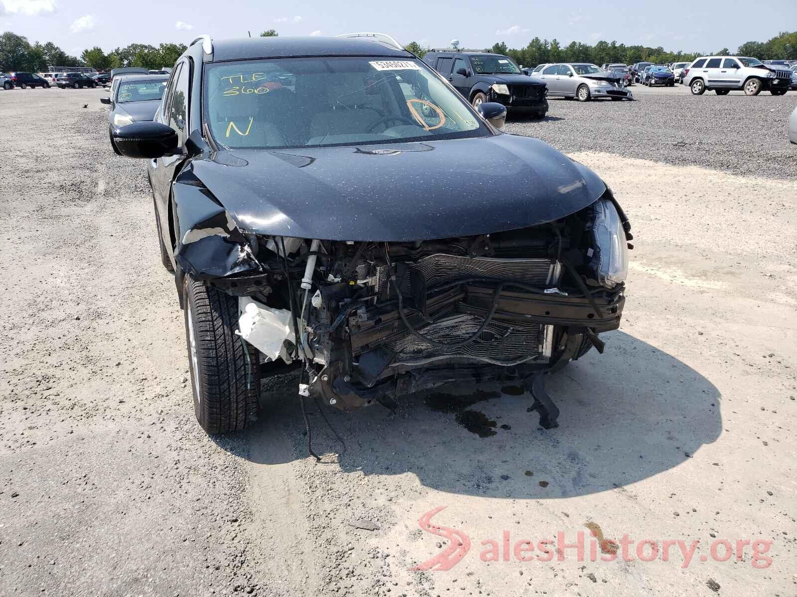 KNMAT2MV4GP601314 2016 NISSAN ROGUE