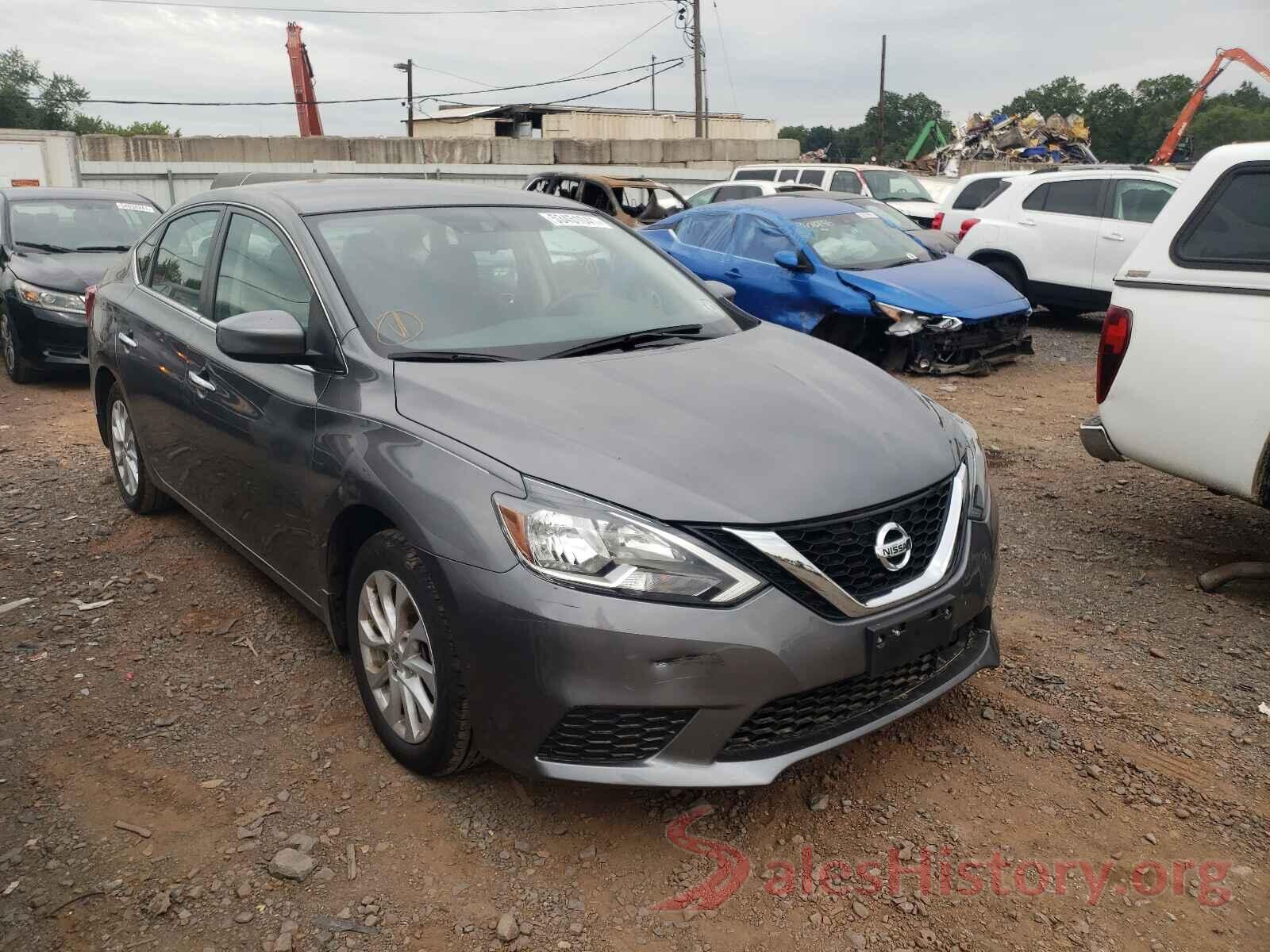 3N1AB7AP7KY266856 2019 NISSAN SENTRA