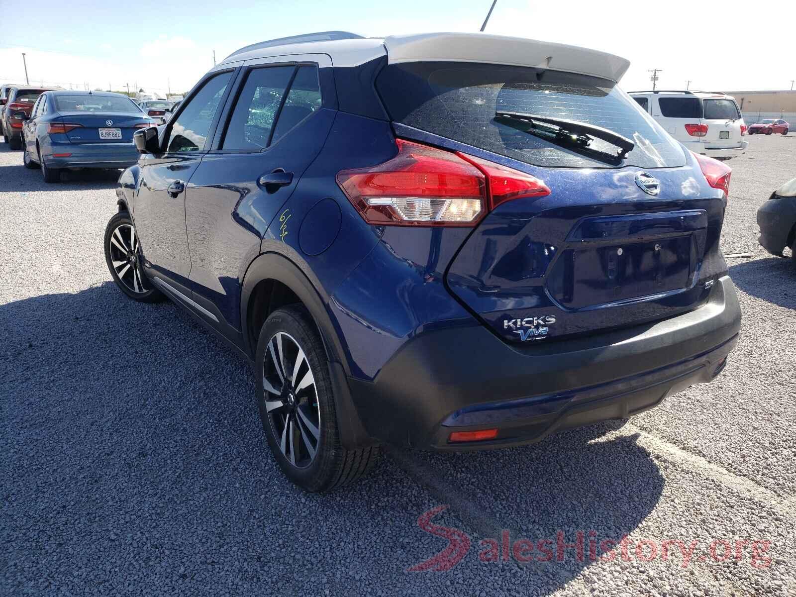 3N1CP5CU3JL543838 2018 NISSAN KICKS