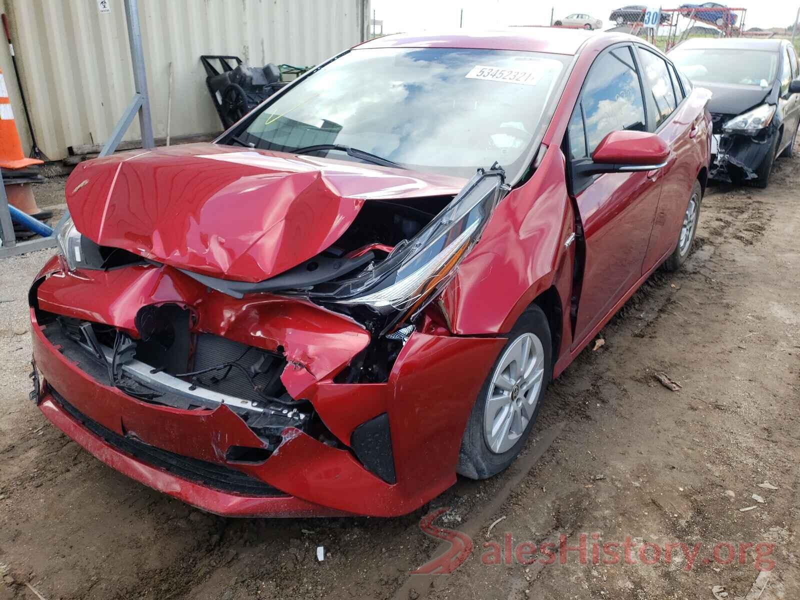 JTDKBRFU1G3523800 2016 TOYOTA PRIUS