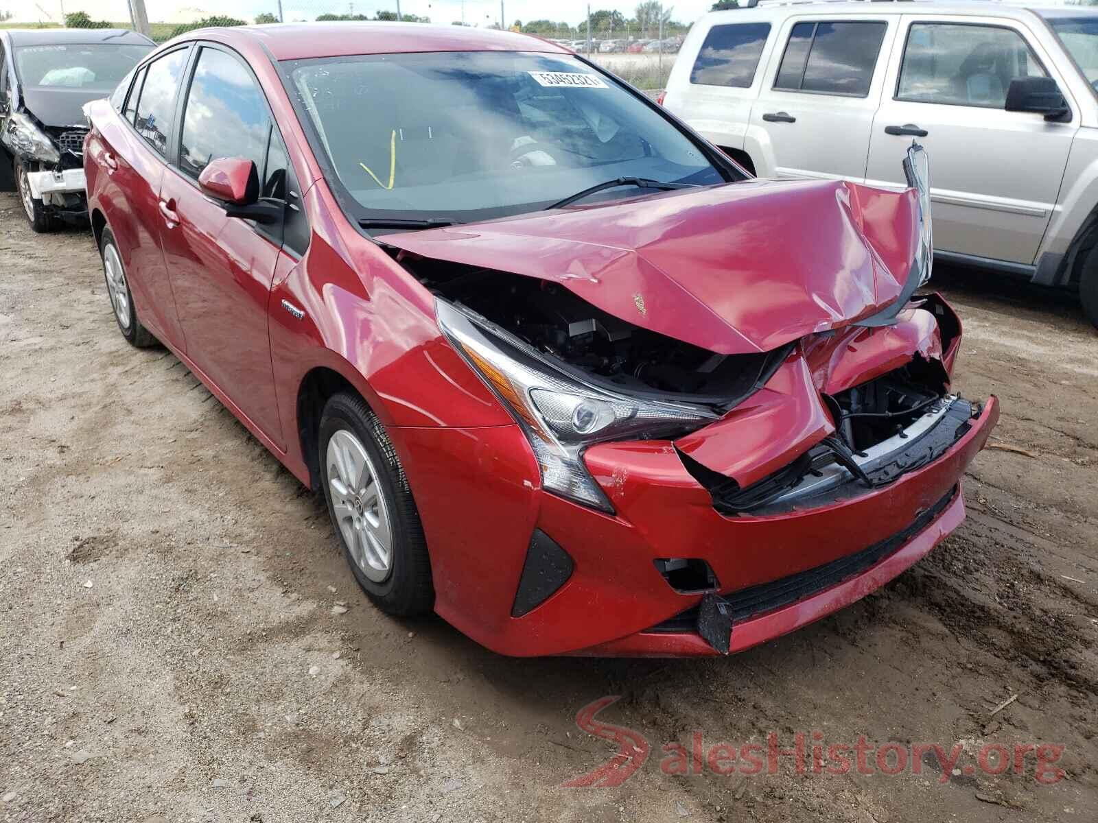 JTDKBRFU1G3523800 2016 TOYOTA PRIUS