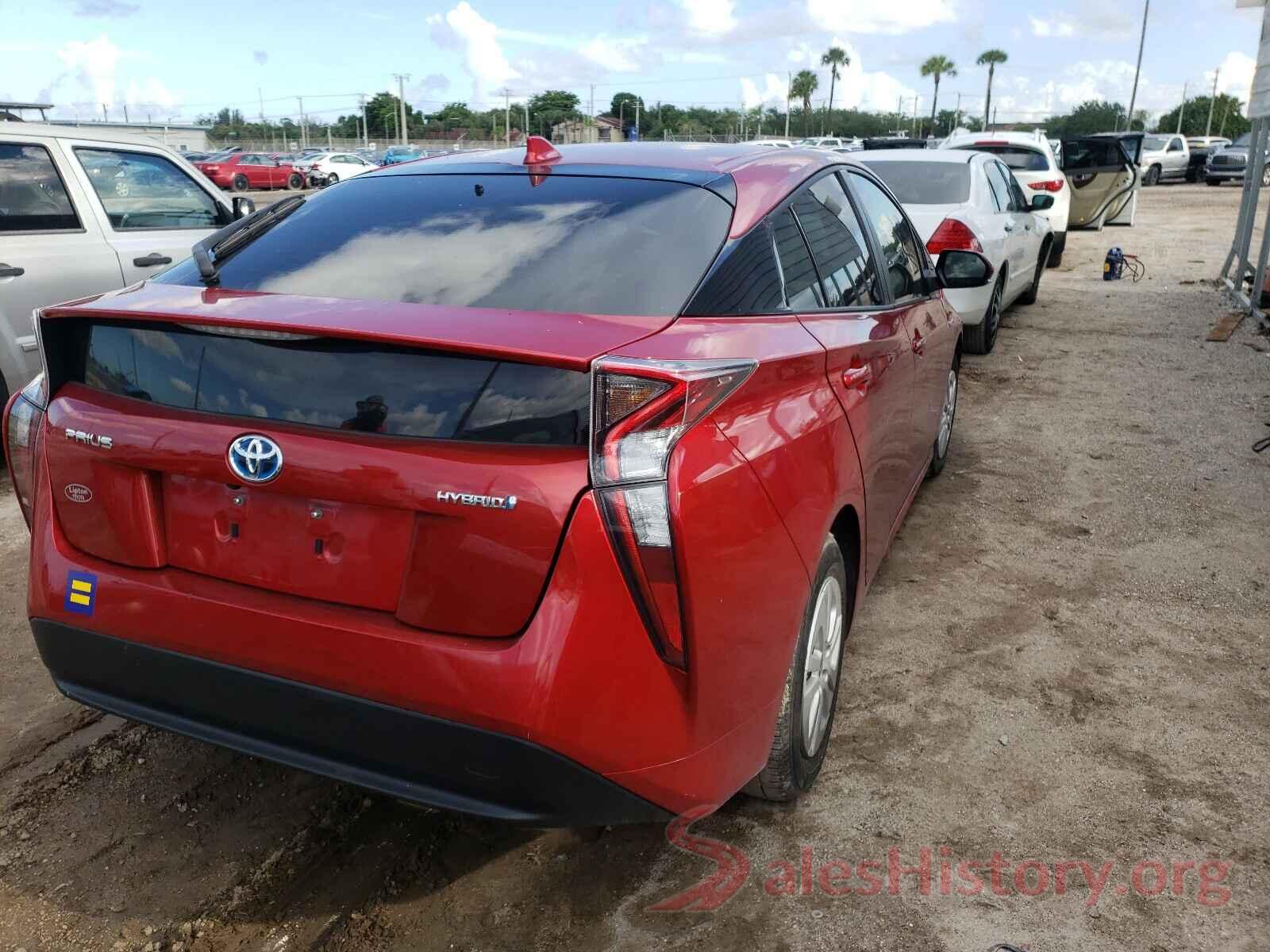 JTDKBRFU1G3523800 2016 TOYOTA PRIUS