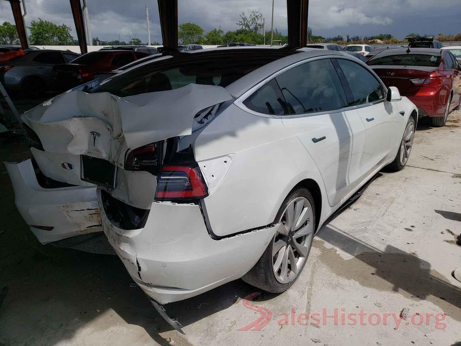 5YJ3E1EA3KF311688 2019 TESLA MODEL 3