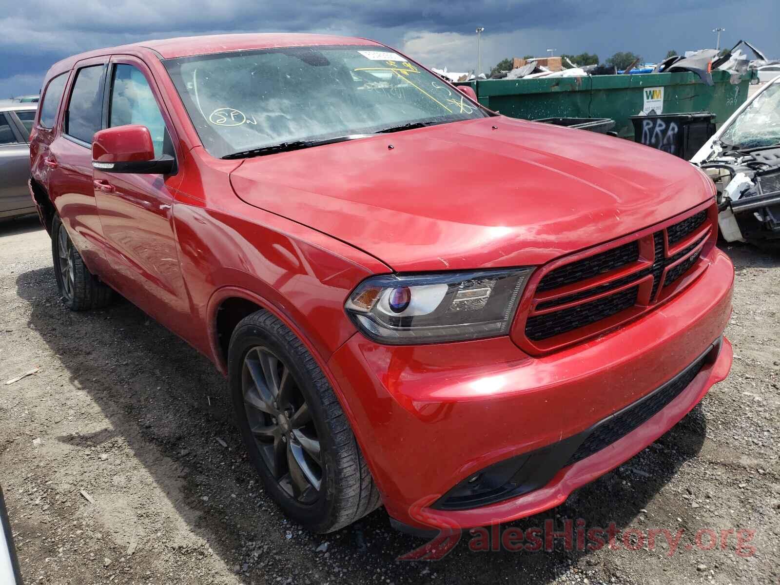 1C4RDHDG8HC827806 2017 DODGE DURANGO