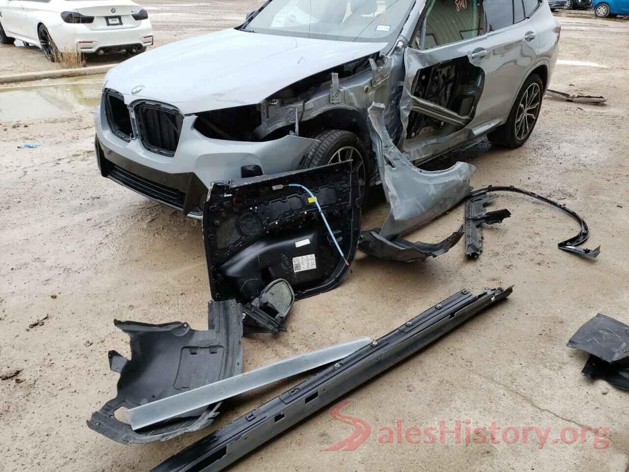 5UX83DP05N9L87427 2022 BMW X3