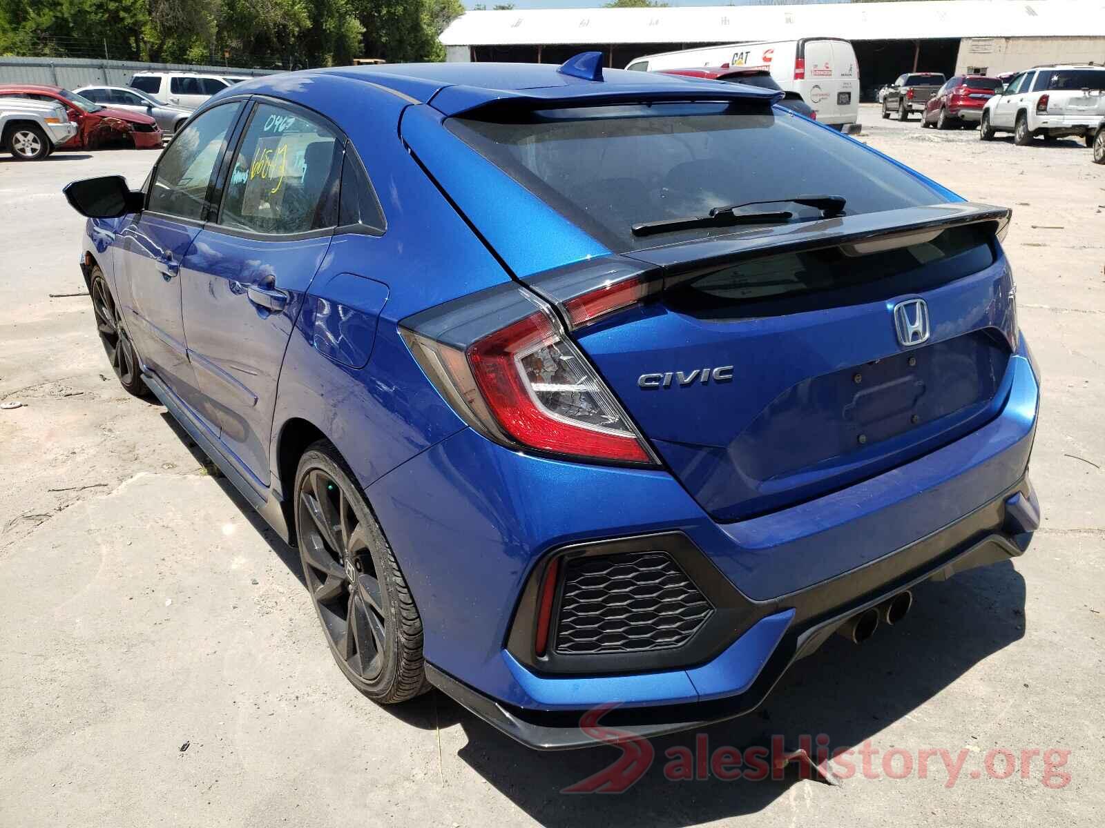 SHHFK7H4XHU212971 2017 HONDA CIVIC