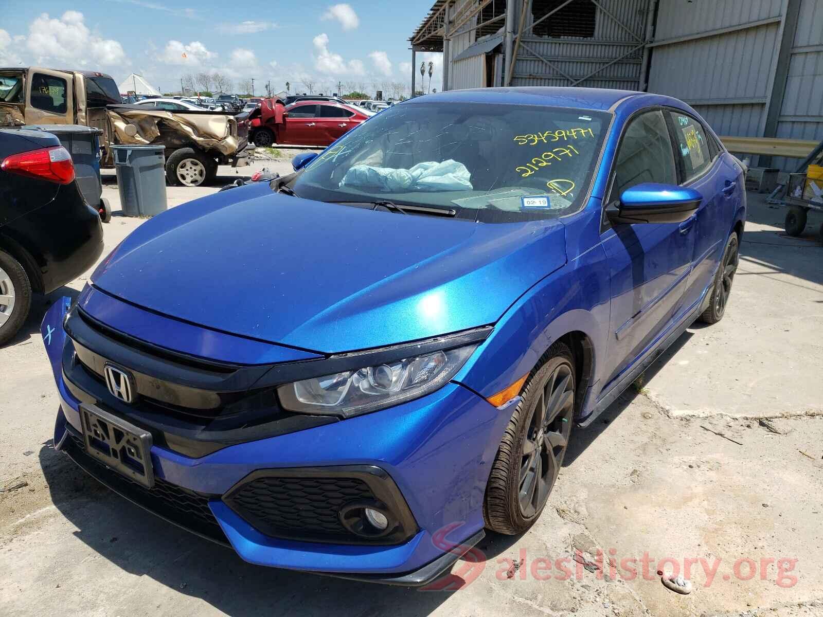 SHHFK7H4XHU212971 2017 HONDA CIVIC