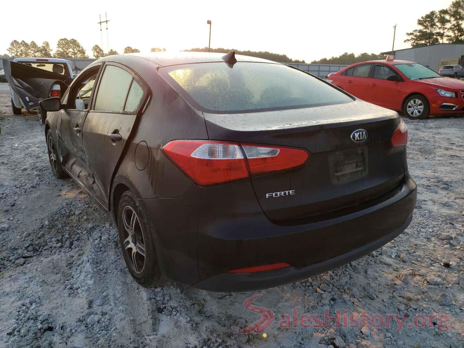 KNAFK4A67G5458322 2016 KIA FORTE