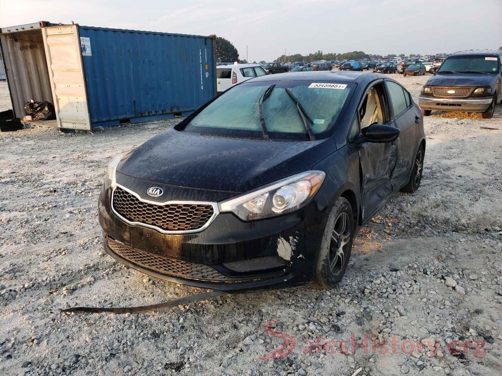 KNAFK4A67G5458322 2016 KIA FORTE