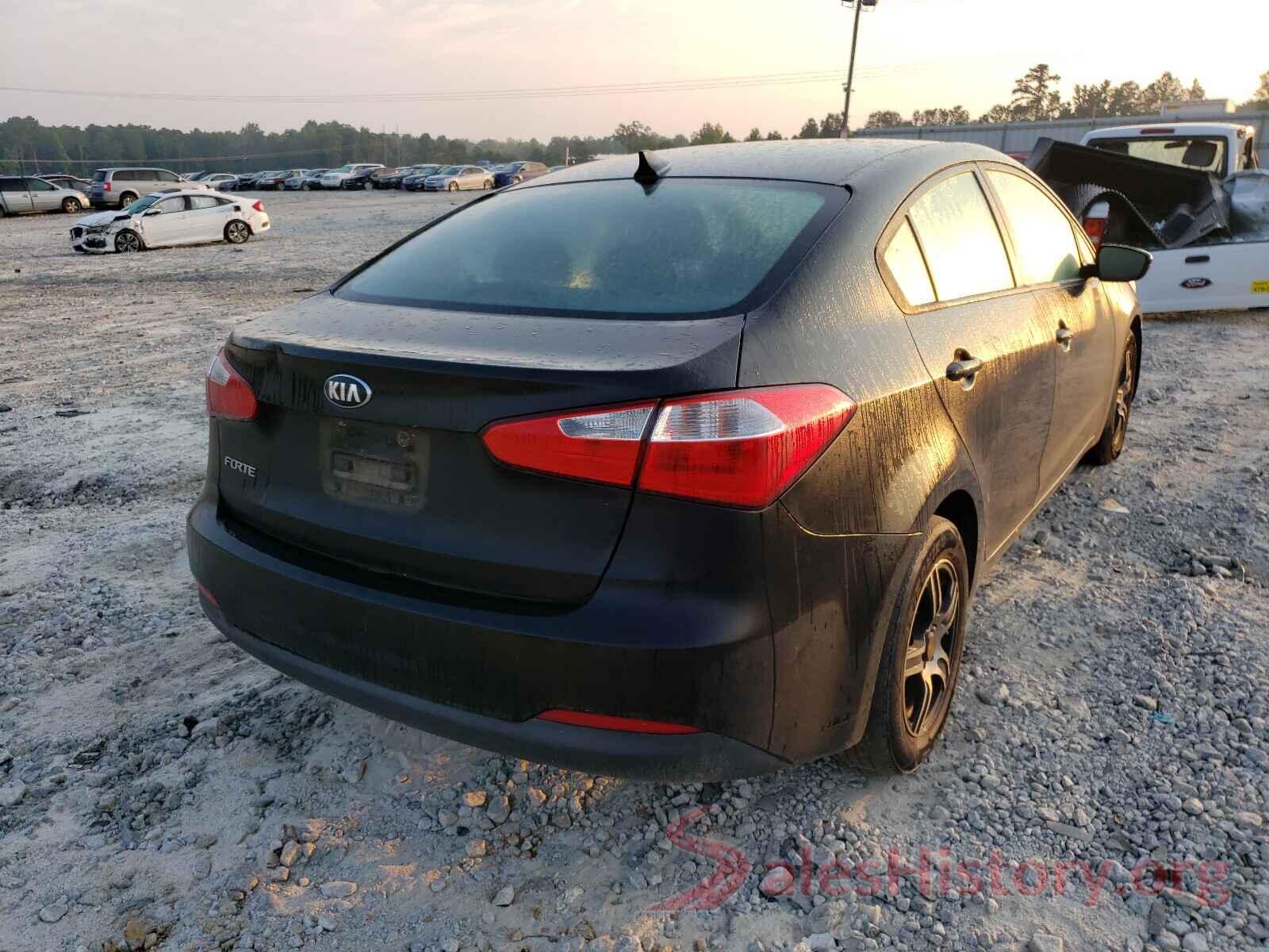 KNAFK4A67G5458322 2016 KIA FORTE