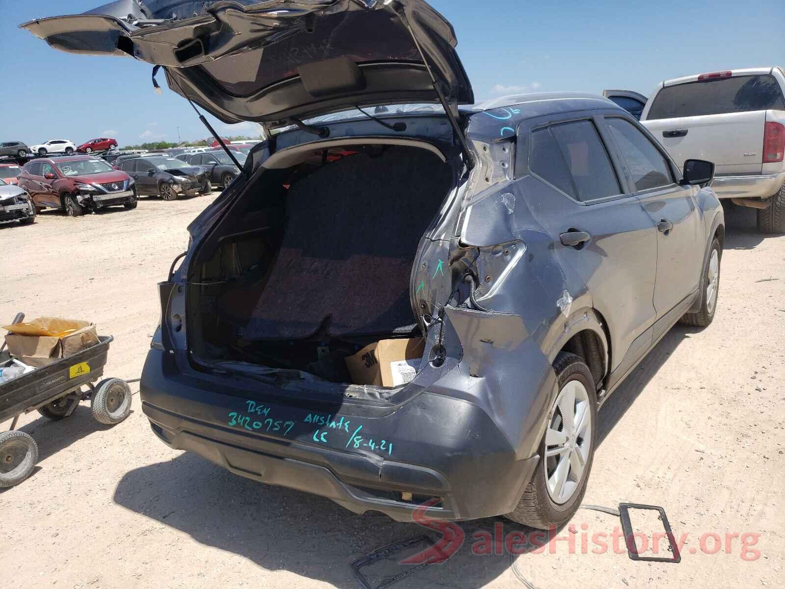 3N1CP5CU8KL516765 2019 NISSAN KICKS