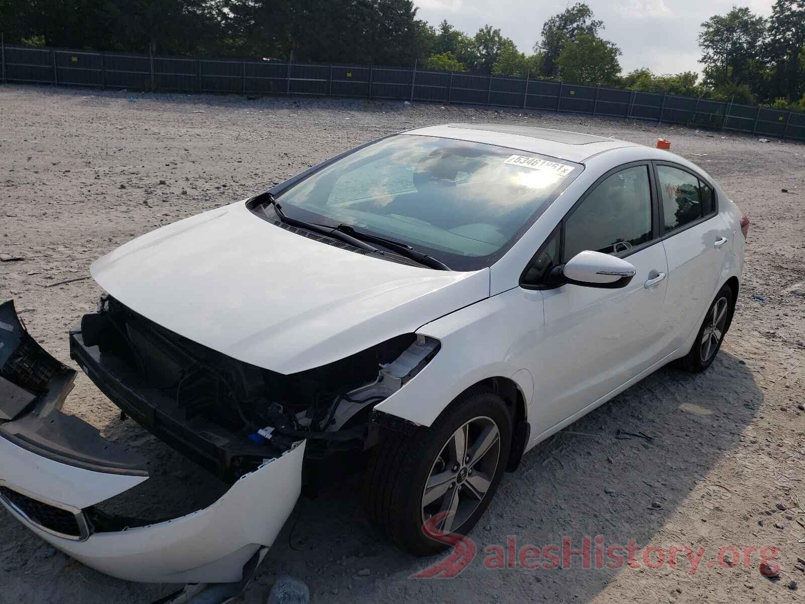 3KPFL4A70JE267961 2018 KIA FORTE