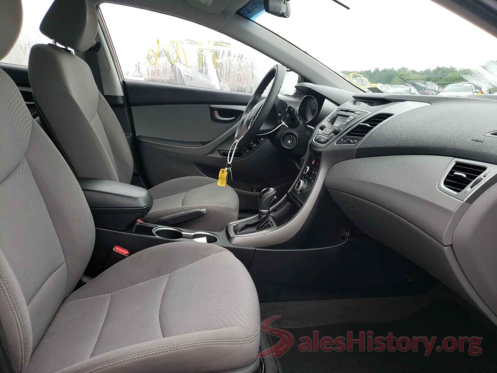 5NPDH4AE5GH686206 2016 HYUNDAI ELANTRA