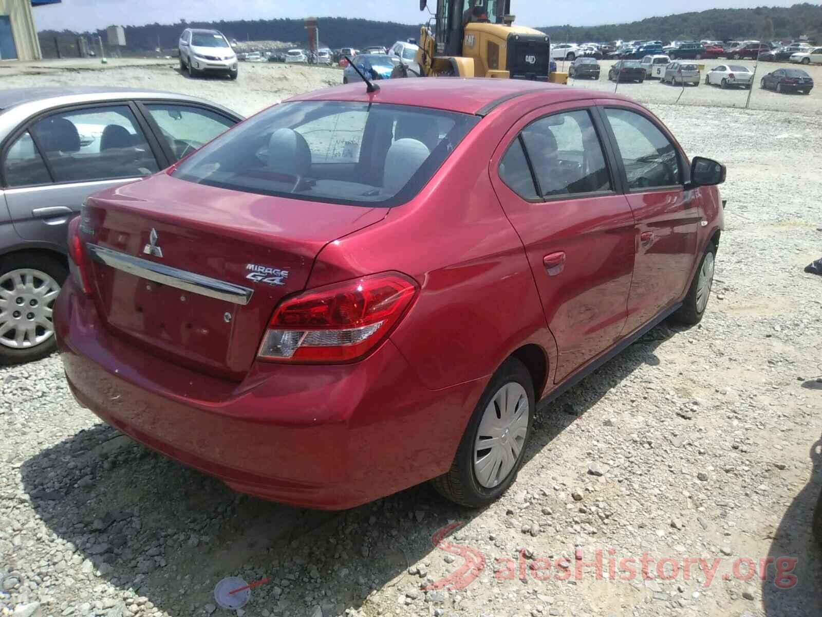 ML32F3FJ5KHF07091 2019 MITSUBISHI MIRAGE