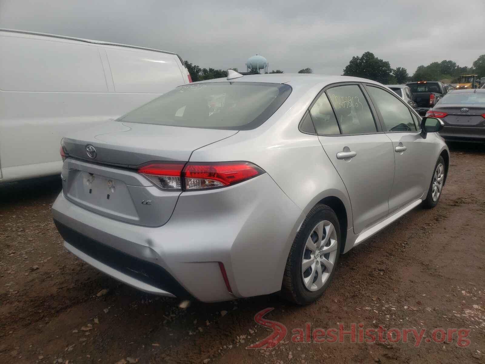 JTDEPRAE7LJ037058 2020 TOYOTA COROLLA