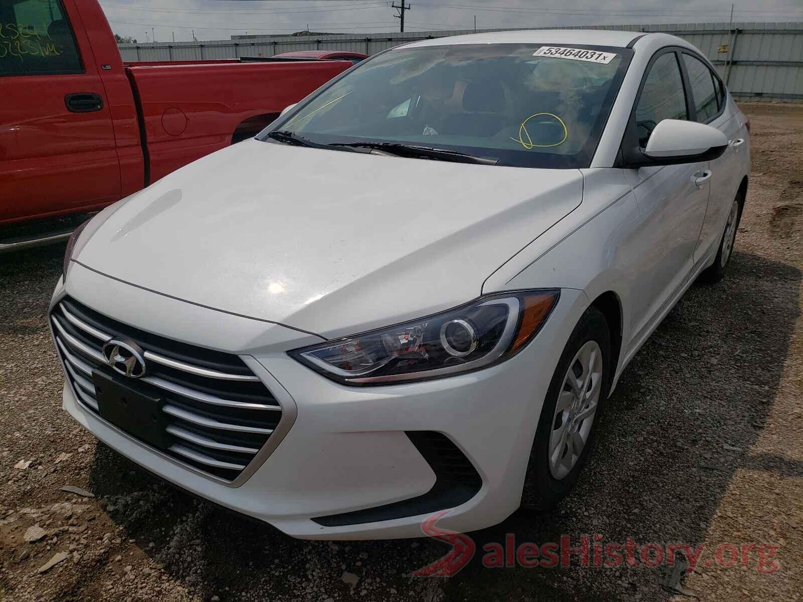 5NPD74LF4JH350224 2018 HYUNDAI ELANTRA