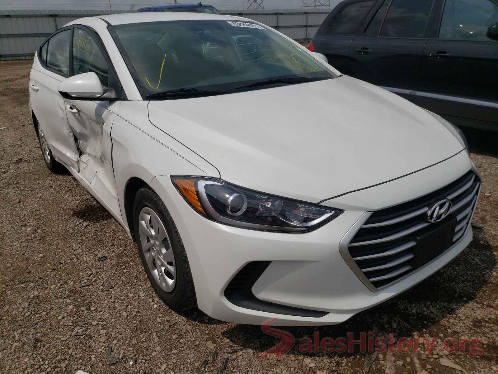 5NPD74LF4JH350224 2018 HYUNDAI ELANTRA