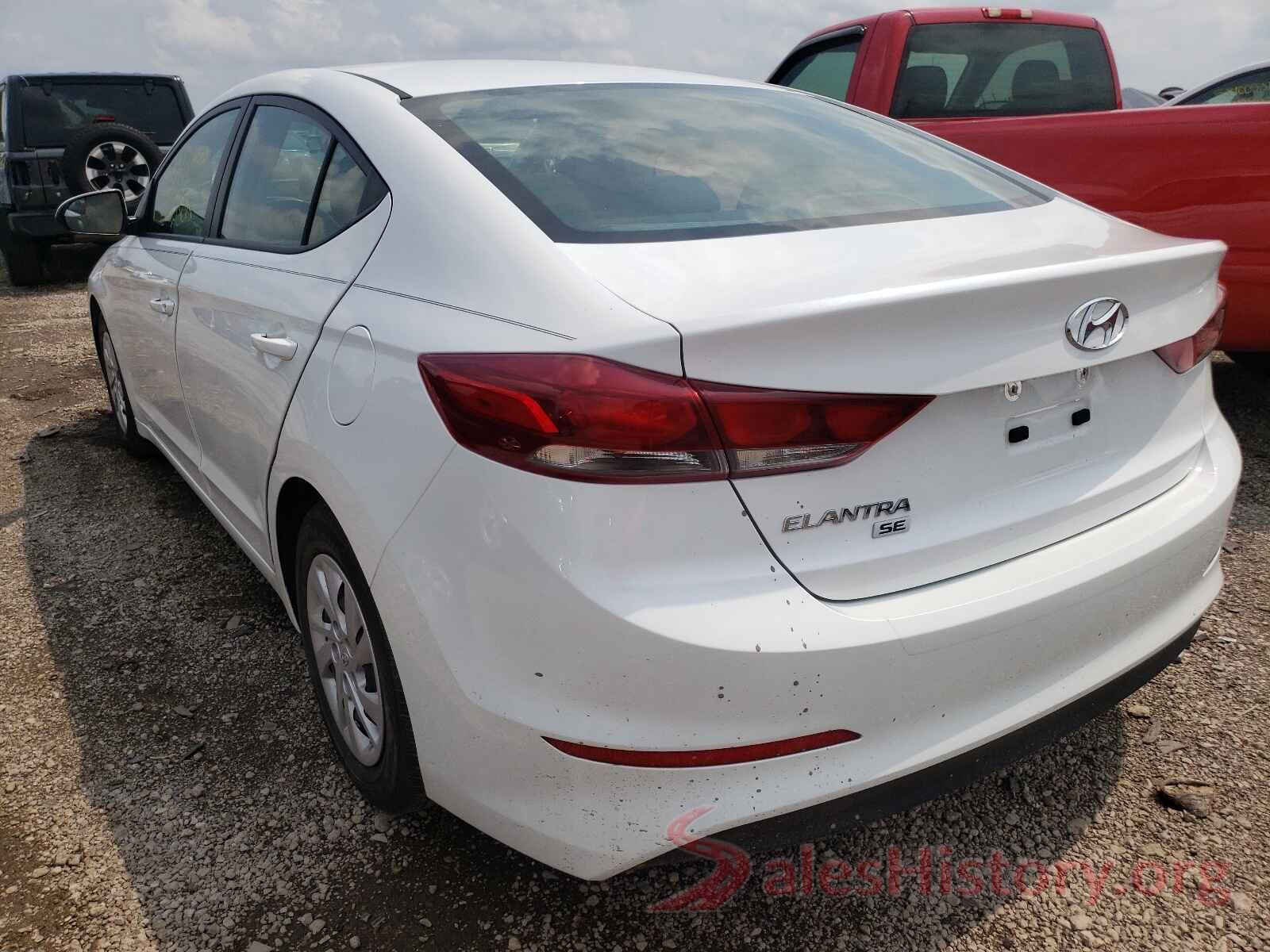 5NPD74LF4JH350224 2018 HYUNDAI ELANTRA