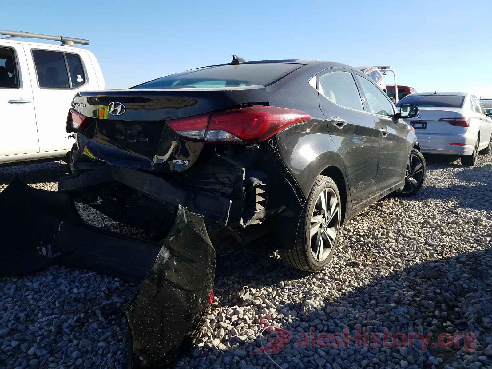 KMHDH4AE5GU583546 2016 HYUNDAI ELANTRA