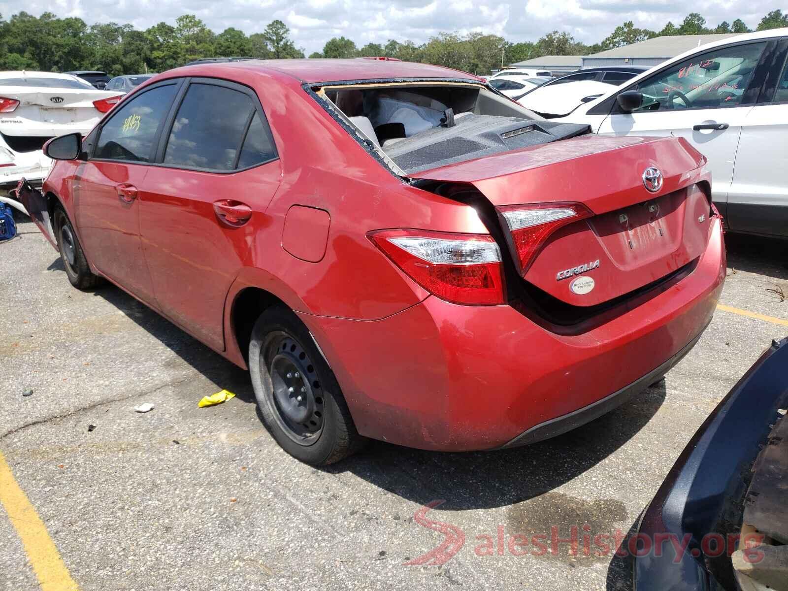 5YFBURHE1GP502954 2016 TOYOTA COROLLA