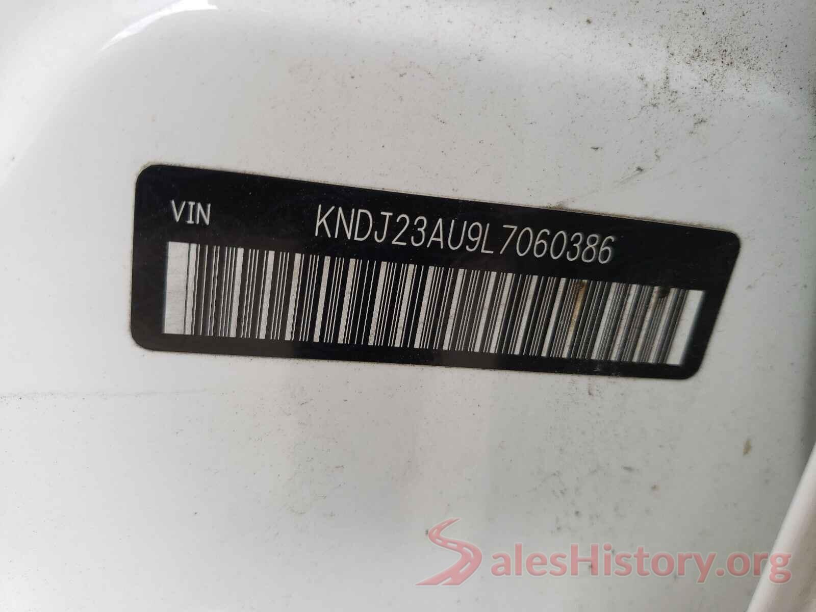 KNDJ23AU9L7060386 2020 KIA SOUL