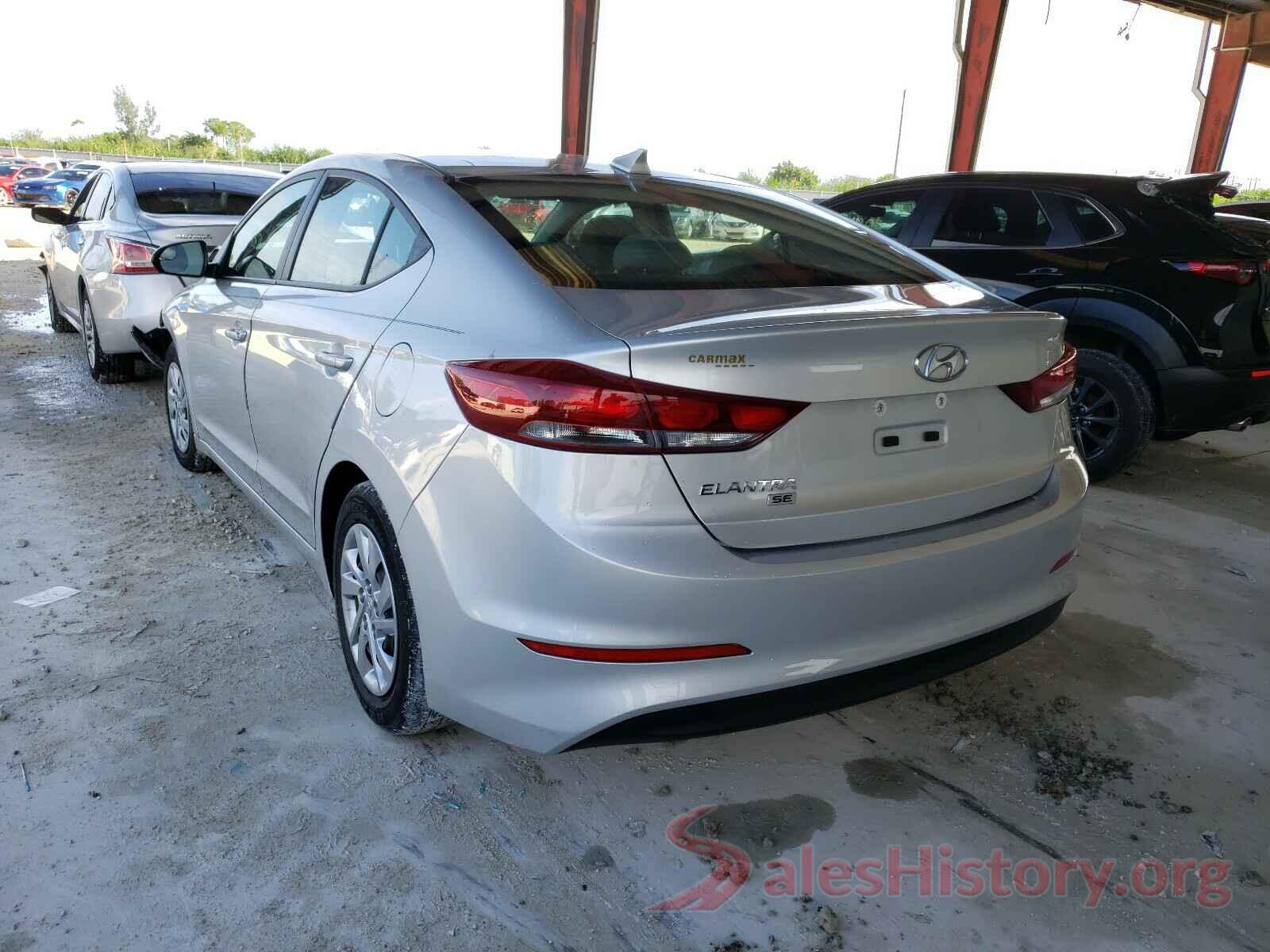 5NPD74LF6HH178742 2017 HYUNDAI ELANTRA