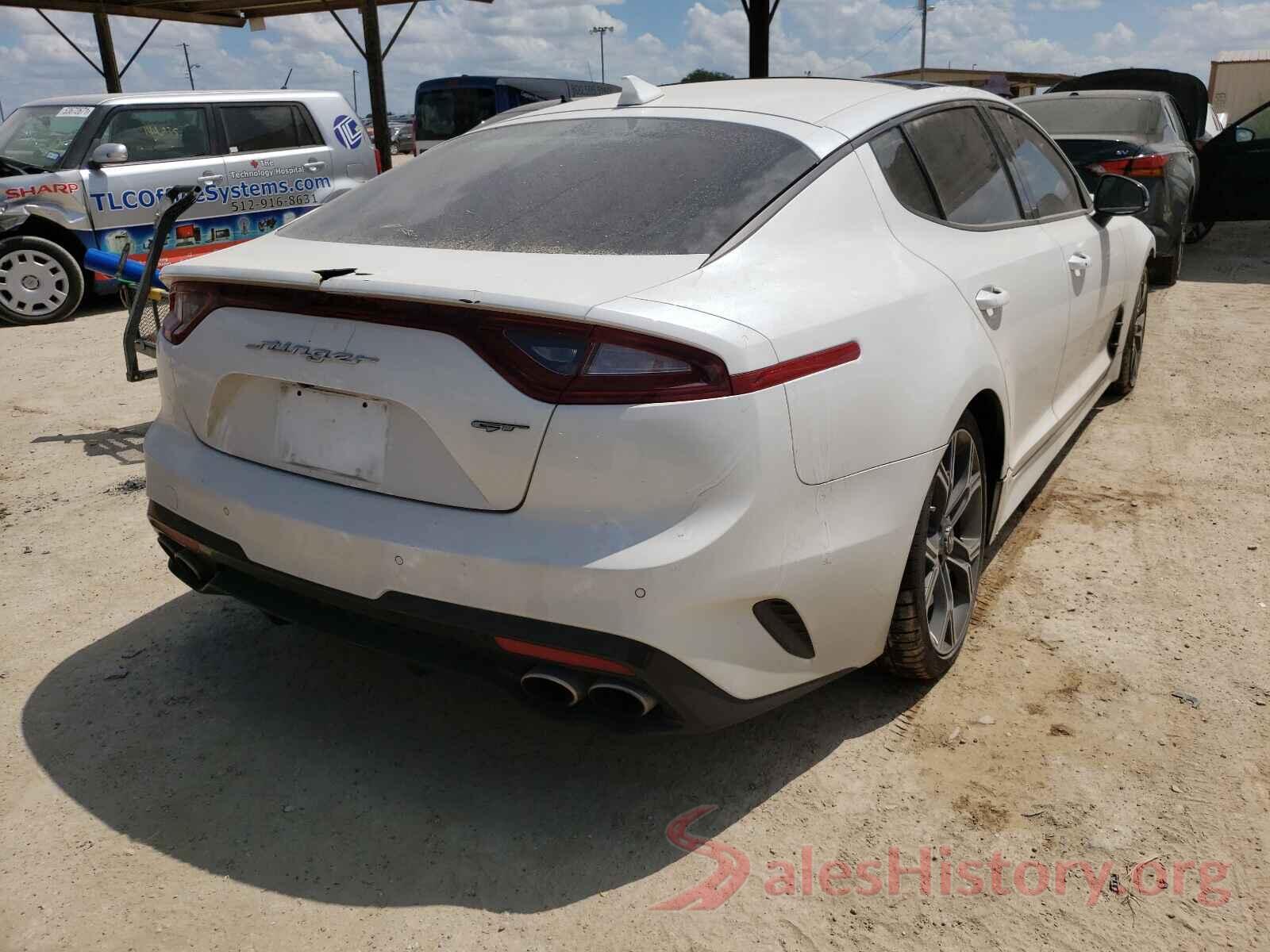 KNAE55LC4L6073381 2020 KIA STINGER