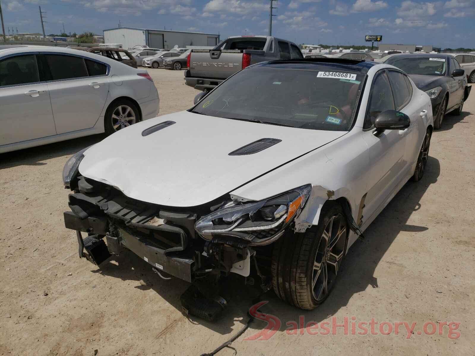 KNAE55LC4L6073381 2020 KIA STINGER