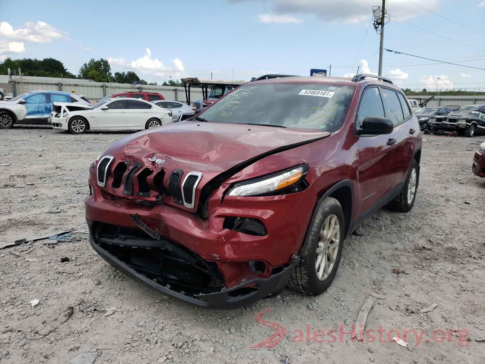 1C4PJLAB2GW307724 2016 JEEP CHEROKEE