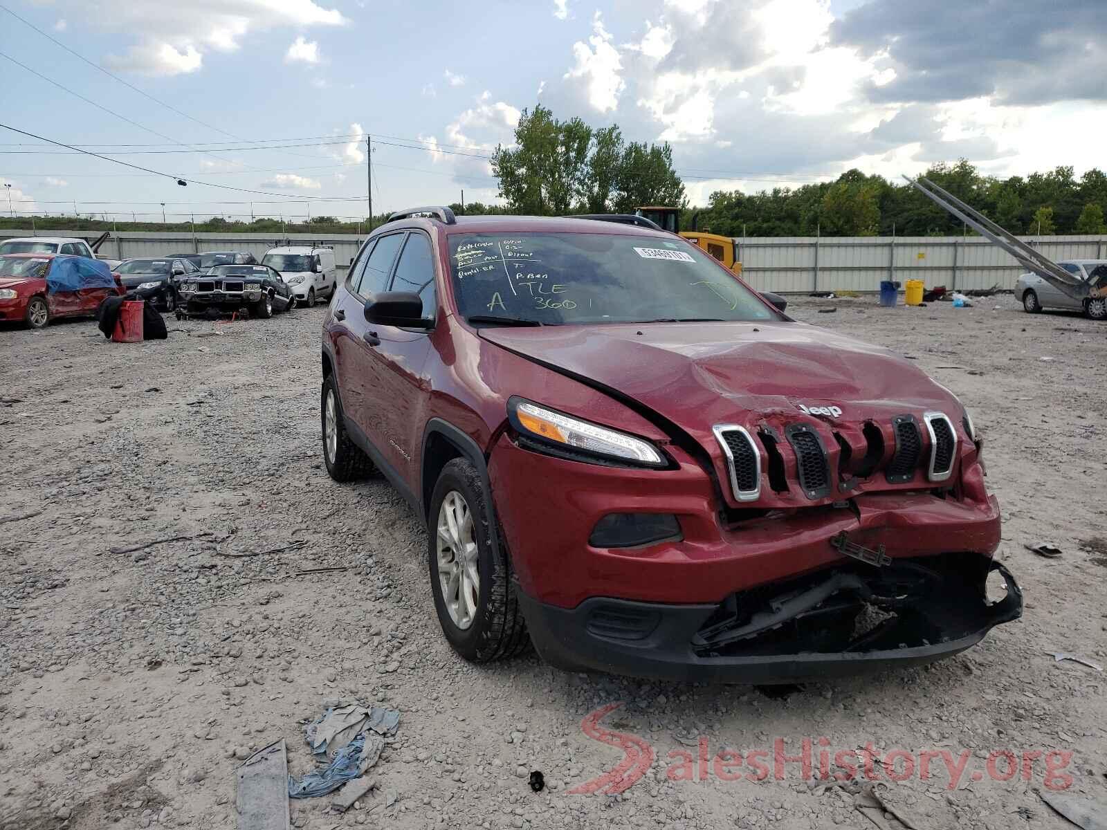 1C4PJLAB2GW307724 2016 JEEP CHEROKEE