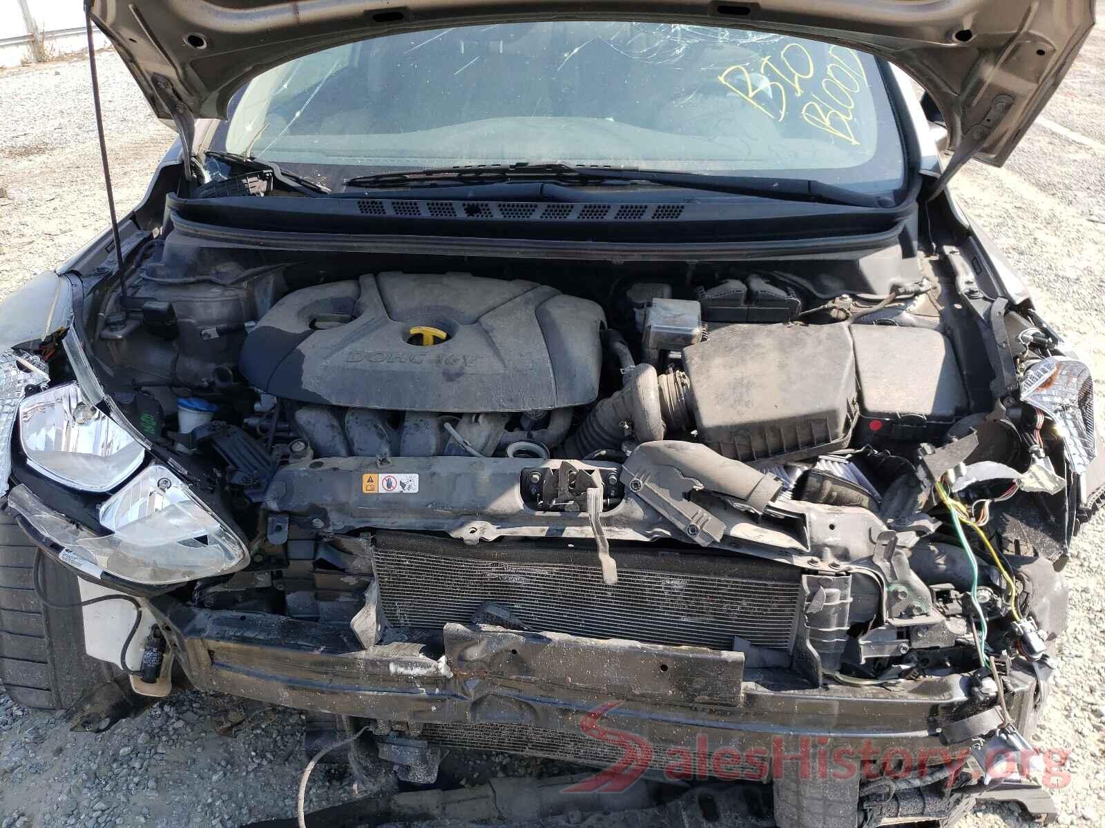 5NPDH4AE9GH754586 2016 HYUNDAI ELANTRA