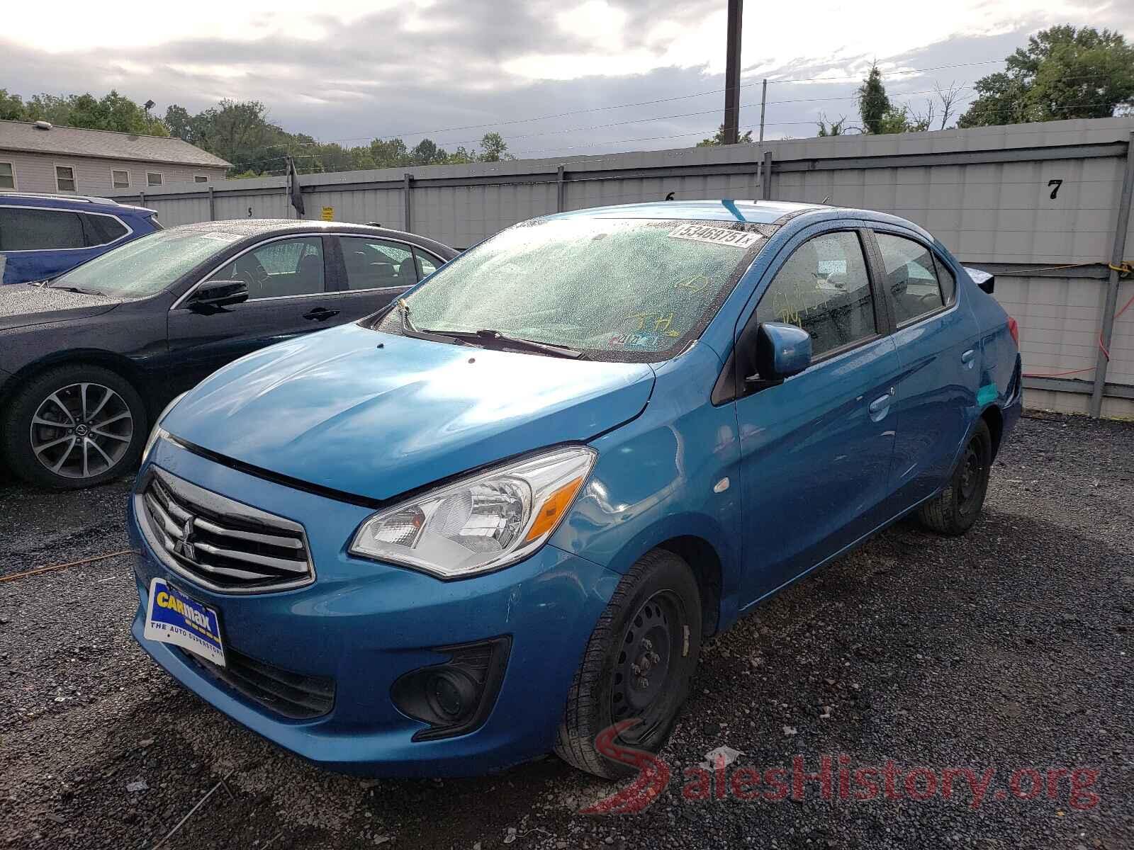 ML32F3FJ0HHF11297 2017 MITSUBISHI MIRAGE