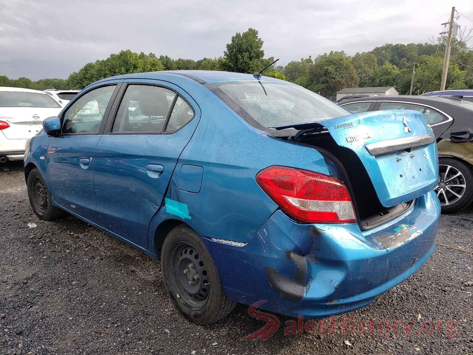 ML32F3FJ0HHF11297 2017 MITSUBISHI MIRAGE