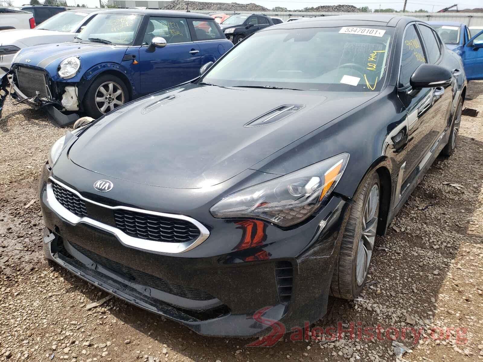 KNAE25LA0J6010802 2018 KIA STINGER