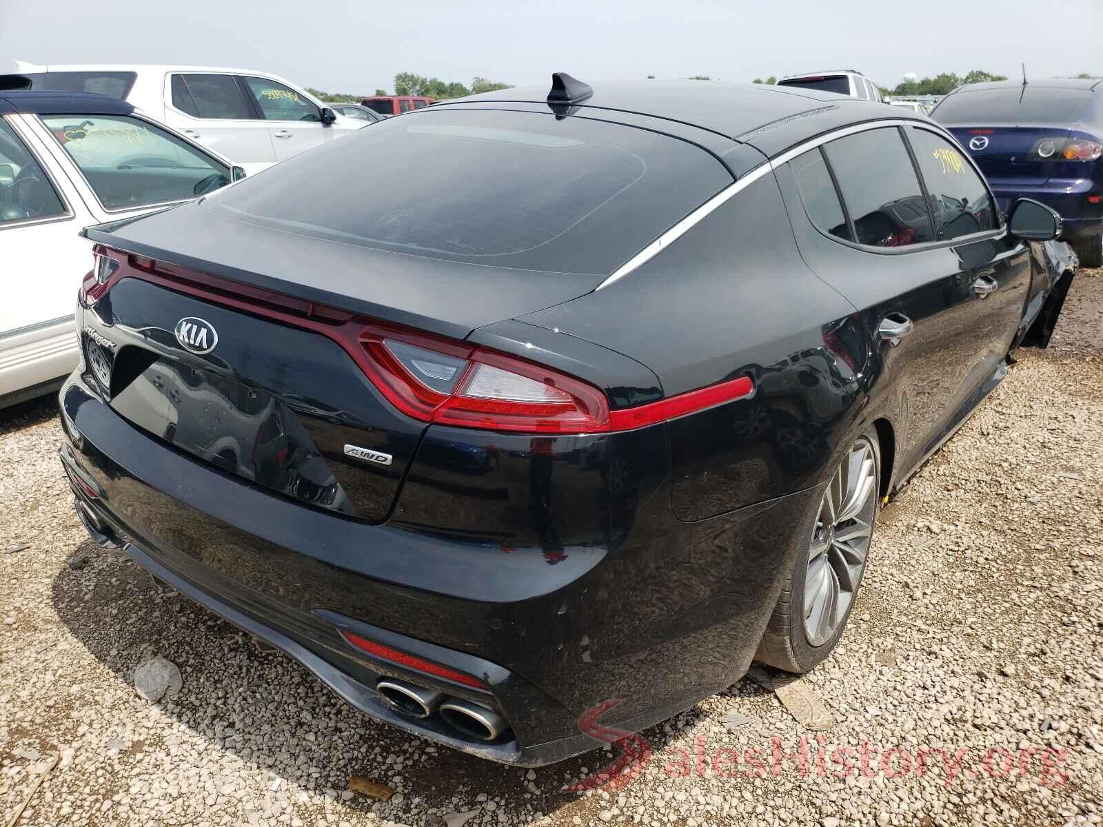 KNAE25LA0J6010802 2018 KIA STINGER