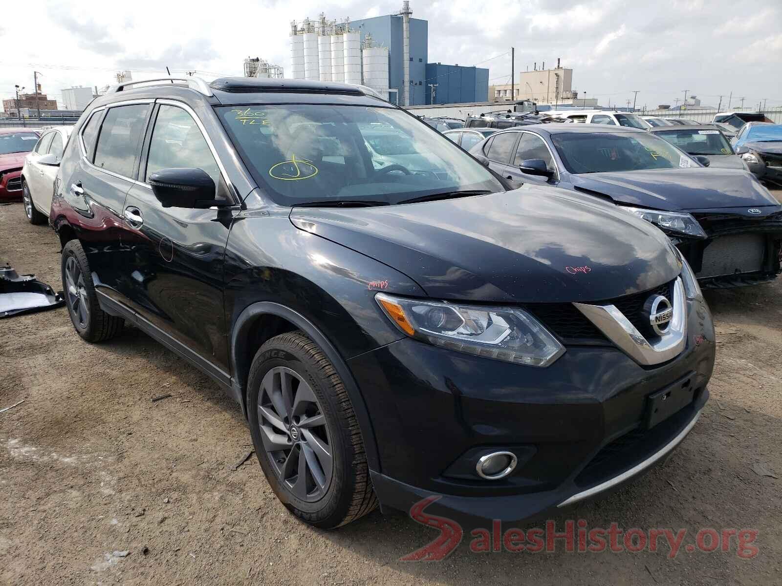 5N1AT2MV9GC784390 2016 NISSAN ROGUE