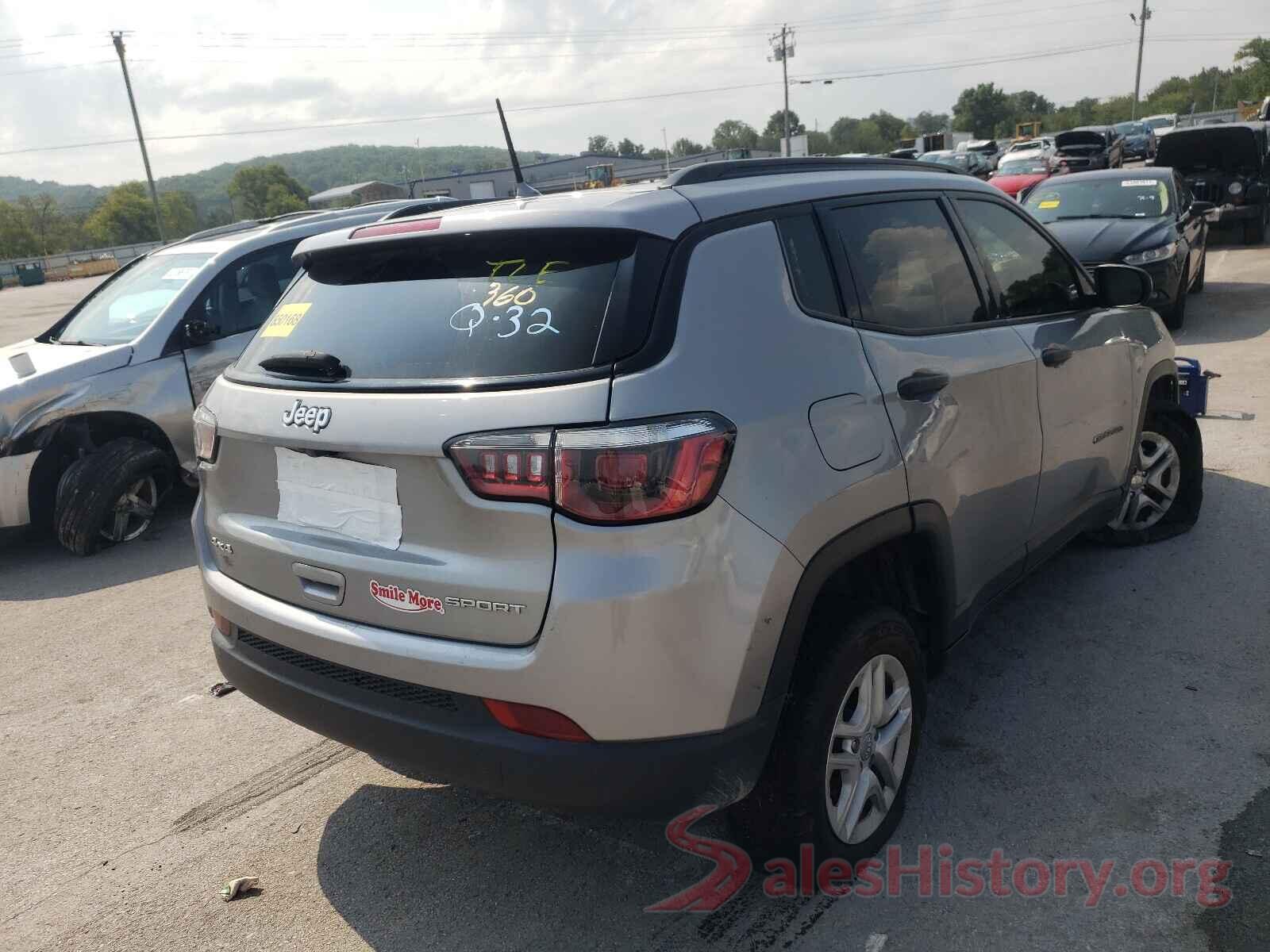 3C4NJDABXHT641360 2017 JEEP COMPASS