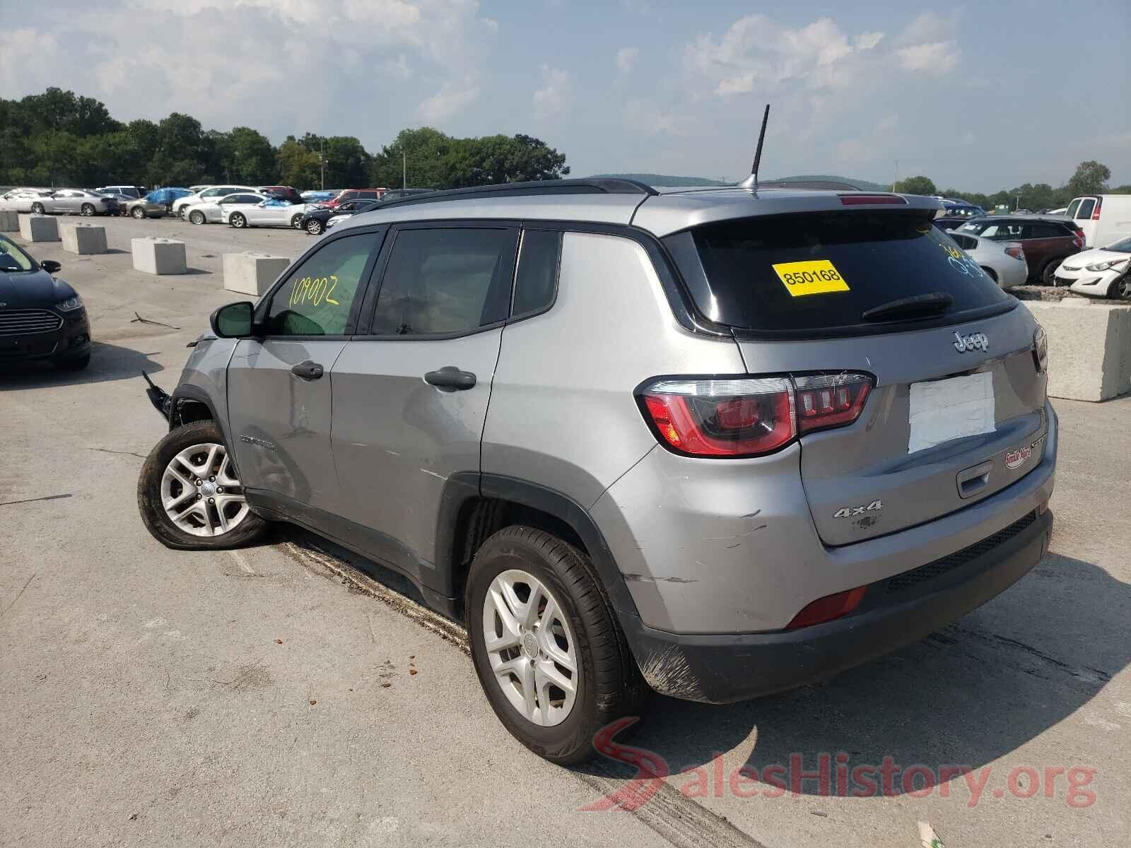 3C4NJDABXHT641360 2017 JEEP COMPASS